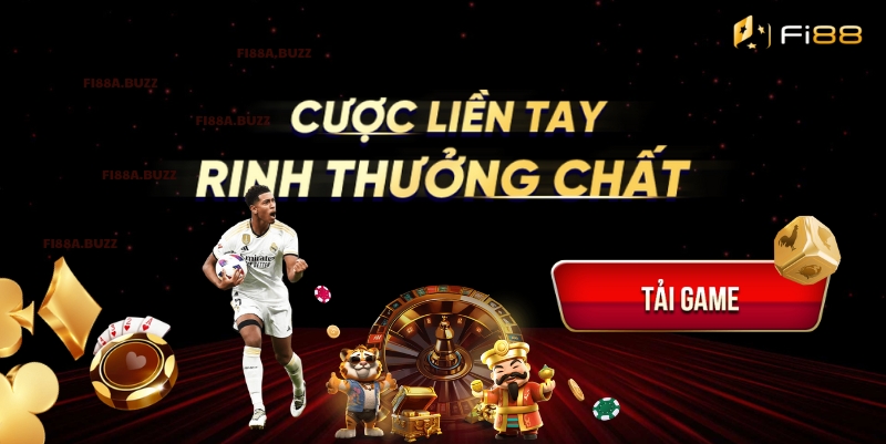 Fi88 Nhà cái cá cược bóng đá, live casino, xổ số hàng đầu Châu Á